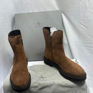 New- Aquatalia Brown Boots Size 7